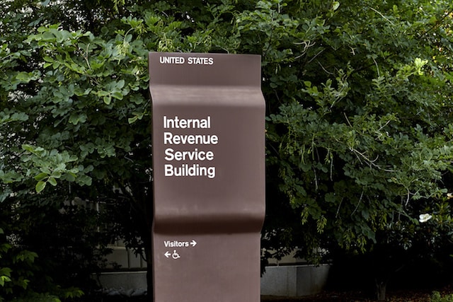 IRS Audit Office Sign